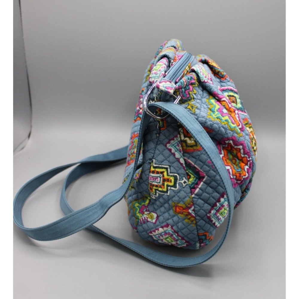 Vera Bradley Hadley Crossbody Bag Purse Painted Medallions Shoulder Satchel - Picture 5 of 11